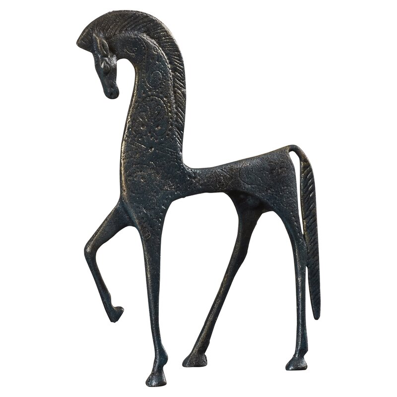 iron horse figurine